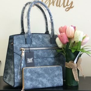 Blue purse